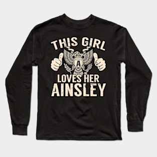 AINSLEY Long Sleeve T-Shirt